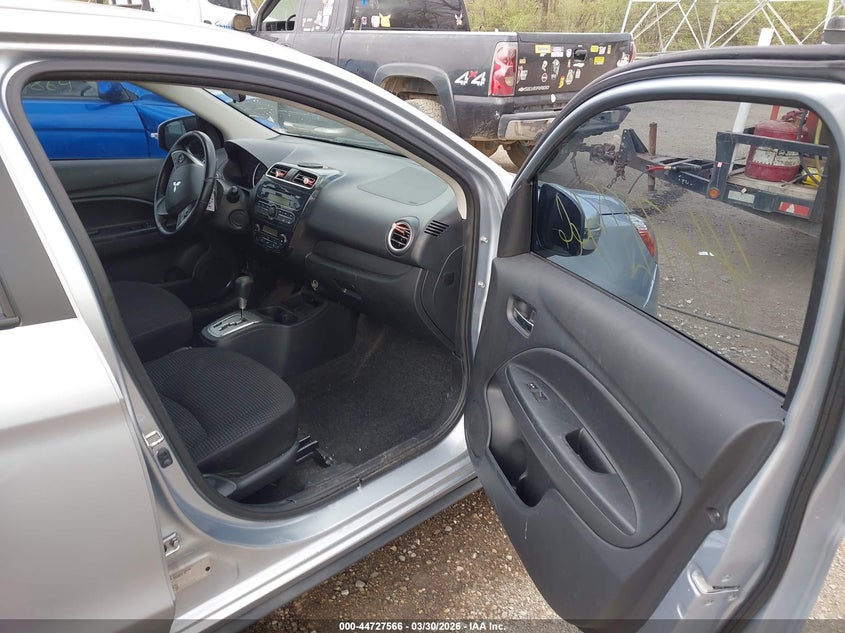 2015 Mitsubishi Mirage VIN ML32A4HJXFH004242 IAAI salvage auction — LEFT REAR, Clear (Indiana), sold $25 on 2026-07-22 (photo 5)