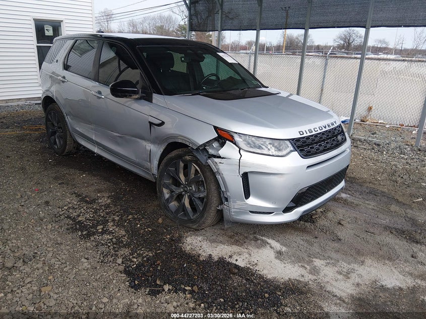 2021 Land rover Discovery sport VIN SALCL2FX2MH886584 IAAI salvage auction — LEFT & RIGHT, Salvage (Pennsylvania), sold $7,550 on 2026-07-06 (photo 1)