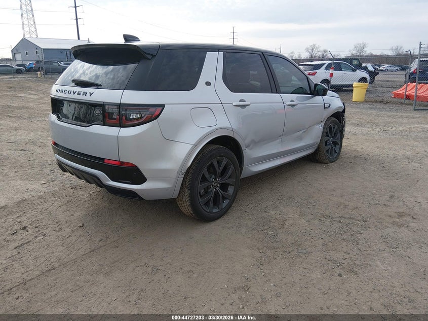 2021 Land rover Discovery sport VIN SALCL2FX2MH886584 IAAI salvage auction — LEFT & RIGHT, Salvage (Pennsylvania), sold $7,550 on 2026-07-06 (photo 4)
