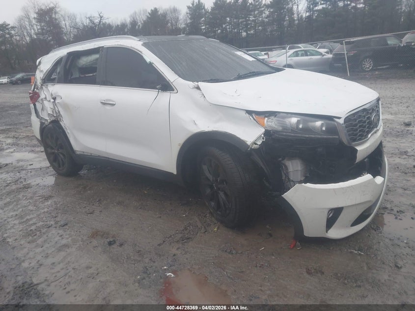 2020 Kia Sorento VIN 5XYPH4A51LG679199 IAAI salvage auction — ROLLOVER, Wait Title, sold $975 on 2026-07-07 (photo 1)