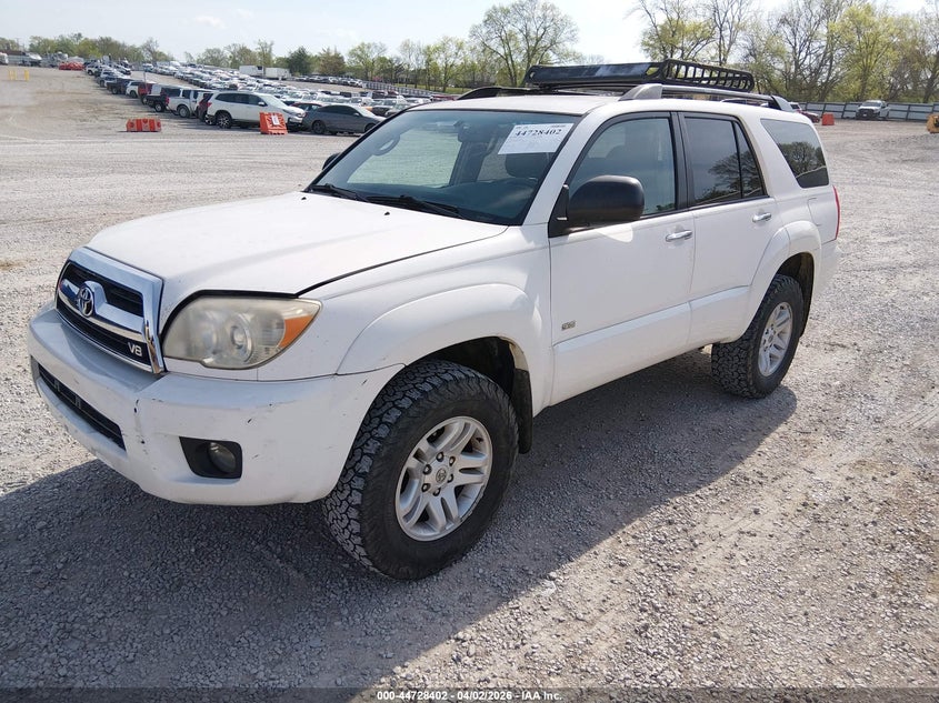 2006 Toyota 4runner VIN JTEZT14R660027348 IAAI salvage auction — RIGHT FRONT, Original (Kentucky), sold $2,050 on 2026-07-29 (photo 2)