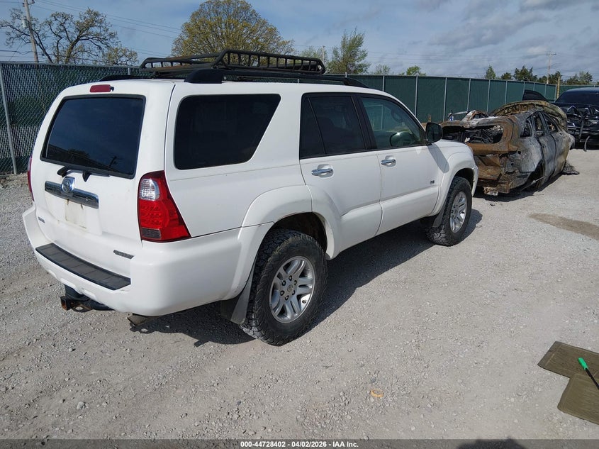 2006 Toyota 4runner VIN JTEZT14R660027348 IAAI salvage auction — RIGHT FRONT, Original (Kentucky), sold $2,050 on 2026-07-29 (photo 4)