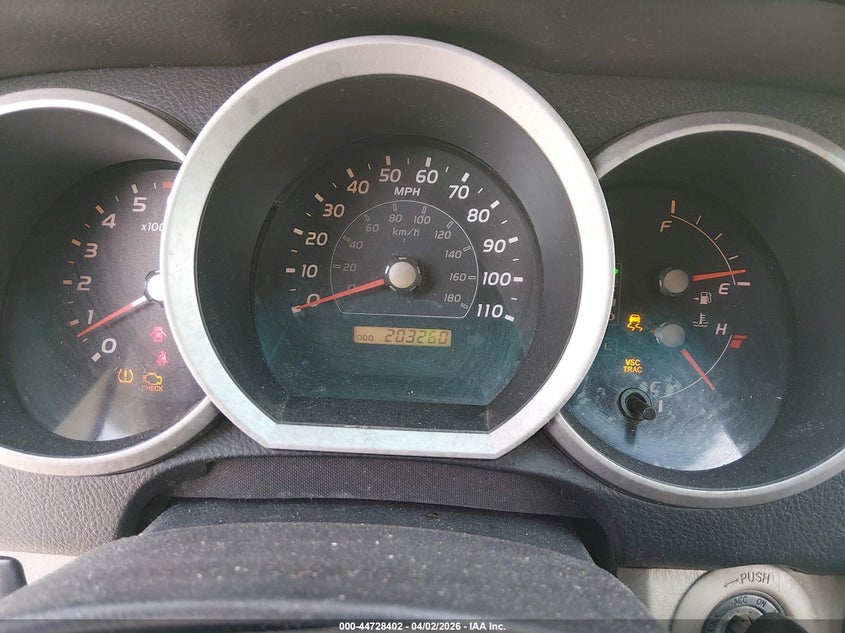 2006 Toyota 4runner VIN JTEZT14R660027348 IAAI salvage auction — RIGHT FRONT, Original (Kentucky), sold $2,050 on 2026-07-29 (photo 7)