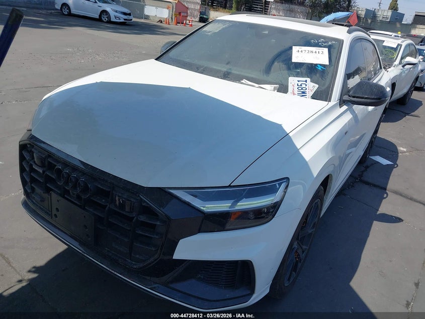 2019 Audi Q8 VIN WA1EVAF14KD039015 IAAI salvage auction — RIGHT FRONT, Wait Title, sold $17,300 on 2026-07-24 (photo 2)