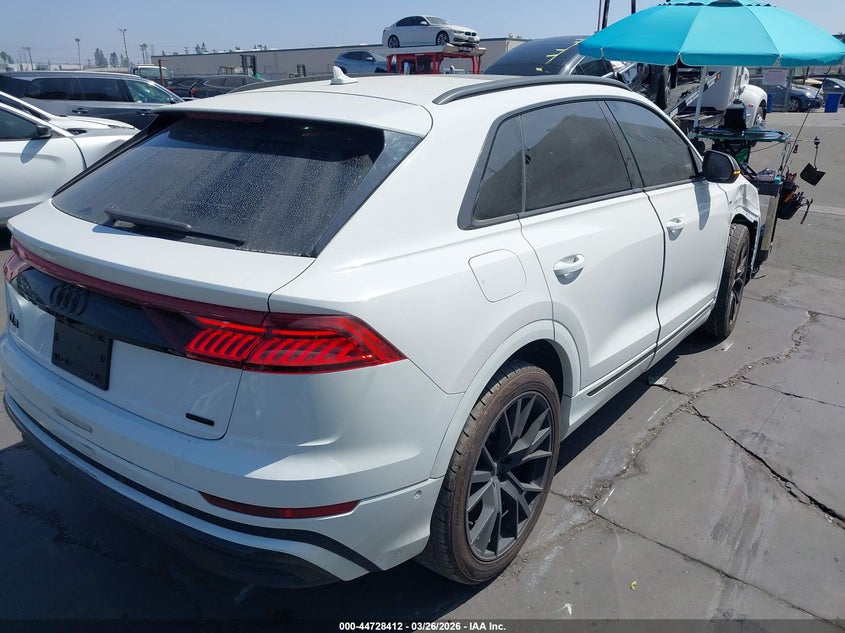 2019 Audi Q8 VIN WA1EVAF14KD039015 IAAI salvage auction — RIGHT FRONT, Wait Title, sold $17,300 on 2026-07-24 (photo 4)