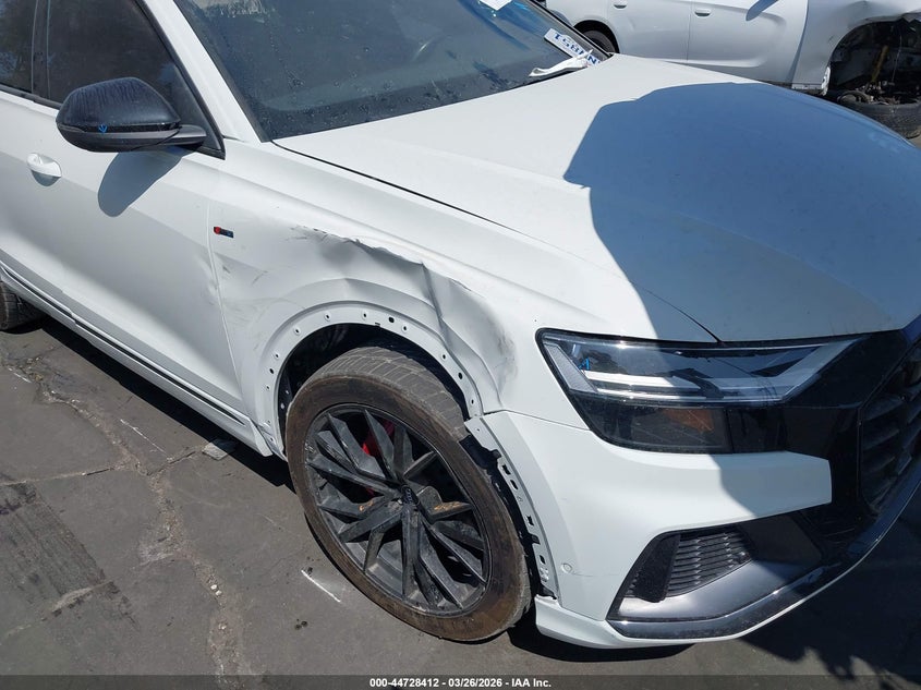 2019 Audi Q8 VIN WA1EVAF14KD039015 IAAI salvage auction — RIGHT FRONT, Wait Title, sold $17,300 on 2026-07-24 (photo 6)