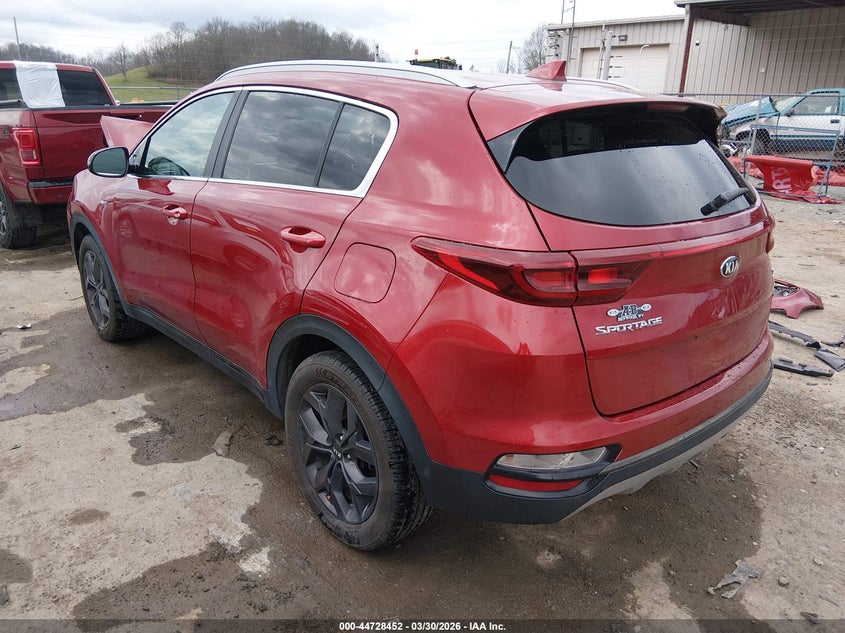 2020 Kia Sportage VIN KNDP6CAC3L7698347 IAAI salvage auction — FRONT END, Salvage (West Virginia), sold $2,100 on 2026-07-19 (photo 3)