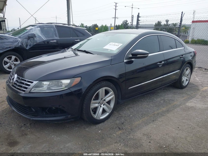 2013 Volkswagen Passat cc VIN WVWBP7AN3DE508060 IAAI salvage auction — RIGHT FRONT, Salvage (California), sold $700 on 2026-07-07 (photo 2)