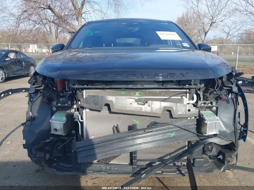 2021 Land rover Discovery sport VIN SALCJ2FX3MH898197 IAAI salvage auction — FRONT END, Salvage (New Jersey), sold $7,600 on 2026-08-17 (photo 6)