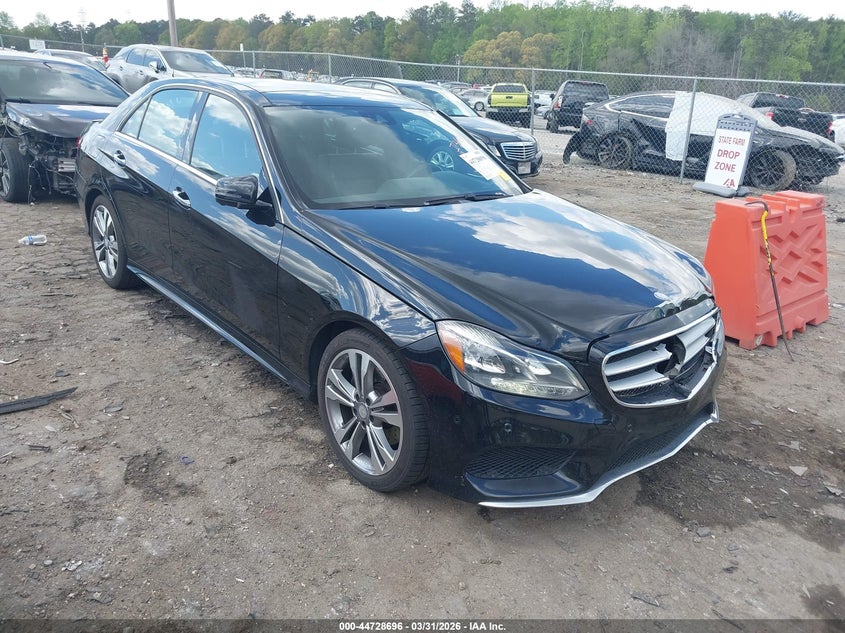 2016 Mercedes-benz E-klasse VIN WDDHF5KB7GB269680 IAAI salvage auction — FRONT END, Salvage (Georgia), sold $3,675 on 2026-08-19 (photo 1)