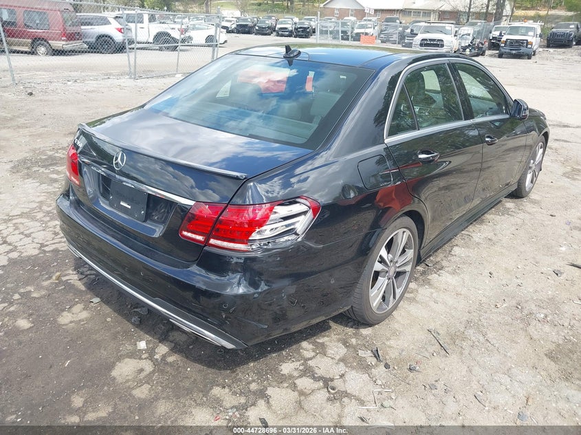 2016 Mercedes-benz E-klasse VIN WDDHF5KB7GB269680 IAAI salvage auction — FRONT END, Salvage (Georgia), sold $3,675 on 2026-08-19 (photo 4)
