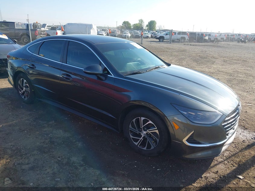 2023 Hyundai Sonata VIN KMHL24JJ0PA080633 IAAI salvage auction — LEFT FRONT, Salvage (Arkansas), sold $5,300 on 2026-07-22 (photo 1)