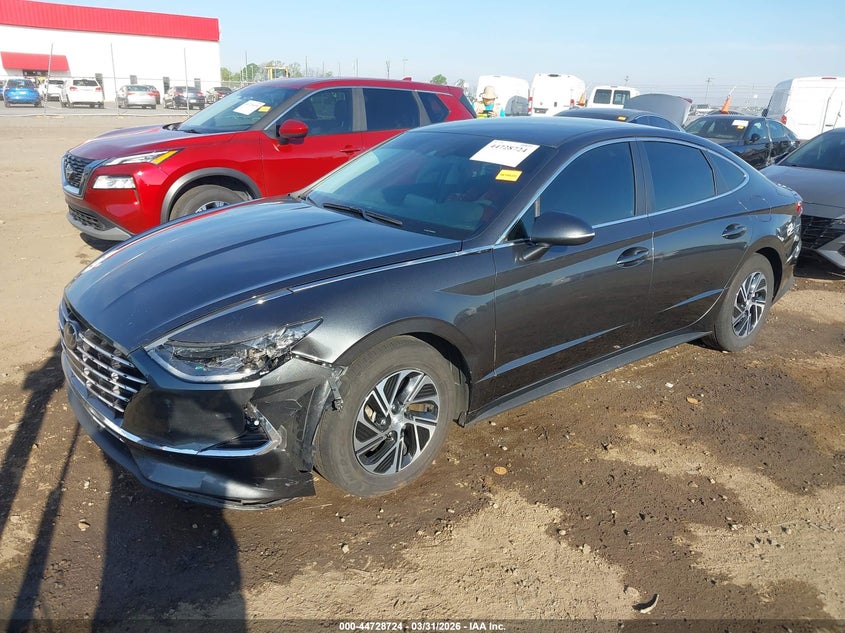 2023 Hyundai Sonata VIN KMHL24JJ0PA080633 IAAI salvage auction — LEFT FRONT, Salvage (Arkansas), sold $5,300 on 2026-07-22 (photo 2)