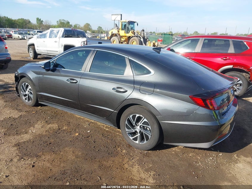 2023 Hyundai Sonata VIN KMHL24JJ0PA080633 IAAI salvage auction — LEFT FRONT, Salvage (Arkansas), sold $5,300 on 2026-07-22 (photo 3)