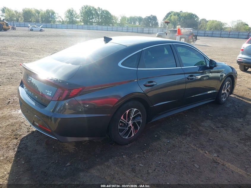 2023 Hyundai Sonata VIN KMHL24JJ0PA080633 IAAI salvage auction — LEFT FRONT, Salvage (Arkansas), sold $5,300 on 2026-07-22 (photo 4)
