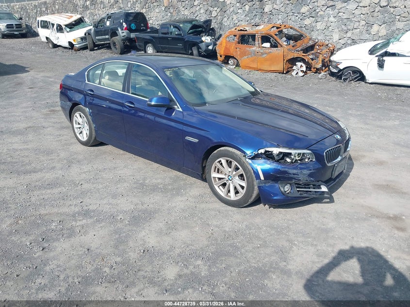 2015 BMW 5er VIN WBA5A5C56FD520886 IAAI salvage auction — RIGHT SIDE, Salvage (Hawaii), sold $500 on 2026-07-14 (photo 1)