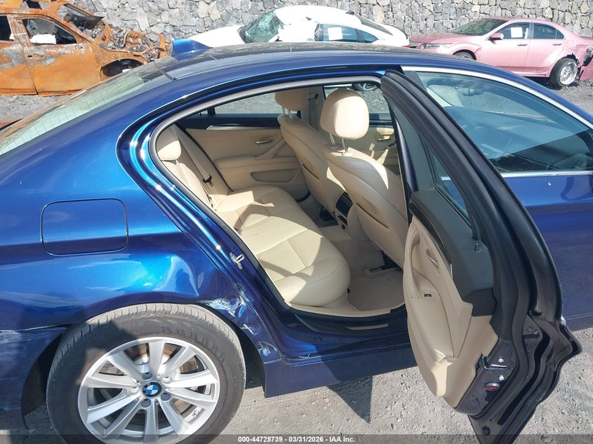 2015 BMW 5er VIN WBA5A5C56FD520886 IAAI salvage auction — RIGHT SIDE, Salvage (Hawaii), sold $500 on 2026-07-14 (photo 8)