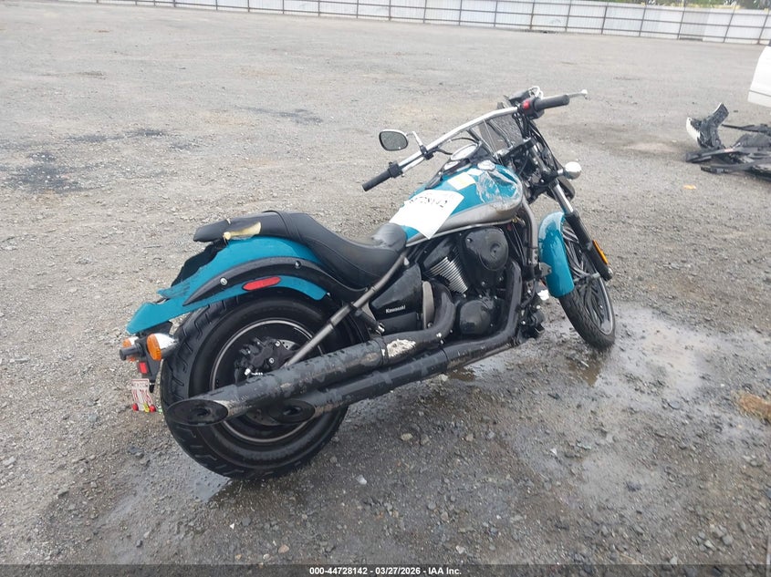 2022 Kawasaki Vn 900 VIN JKAVN2C17NA078486 IAAI salvage auction — FRONT & REAR, Salvage Title, sold $25 on 2026-07-29 (photo 4)
