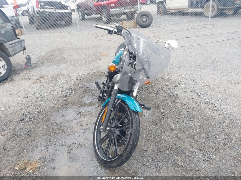 2022 Kawasaki Vn 900 VIN JKAVN2C17NA078486 IAAI salvage auction — FRONT & REAR, Salvage Title, sold $25 on 2026-07-29 (photo 5)