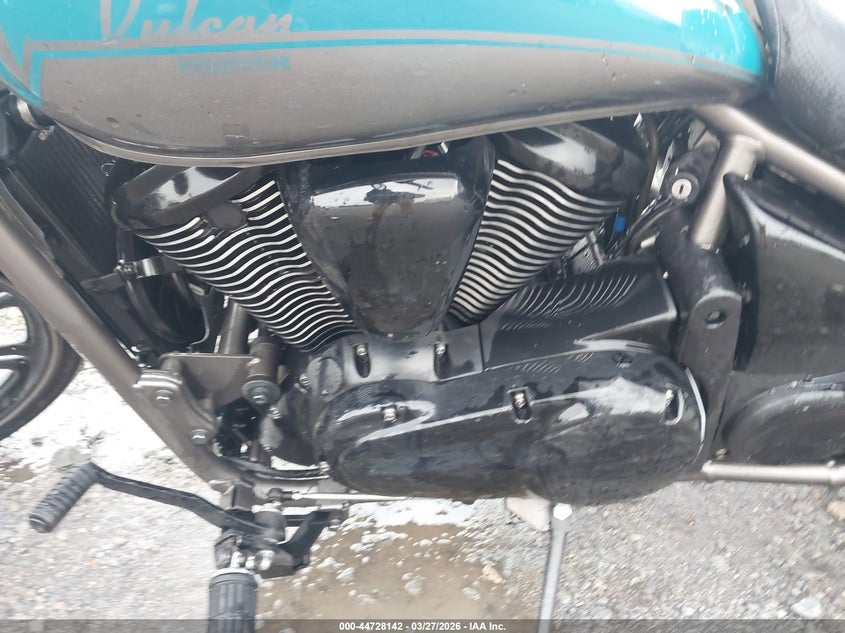 2022 Kawasaki Vn 900 VIN JKAVN2C17NA078486 IAAI salvage auction — FRONT & REAR, Salvage Title, sold $25 on 2026-07-29 (photo 9)