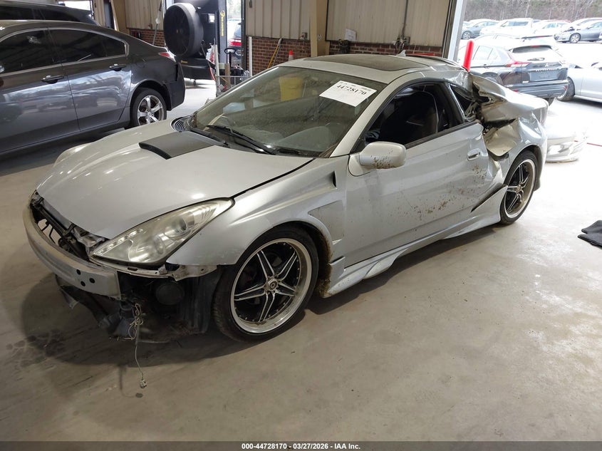 2002 Toyota Celica VIN JTDDR32T620122610 IAAI salvage auction — SIDE, Salvage (North Carolina), sold $550 on 2026-07-16 (photo 2)