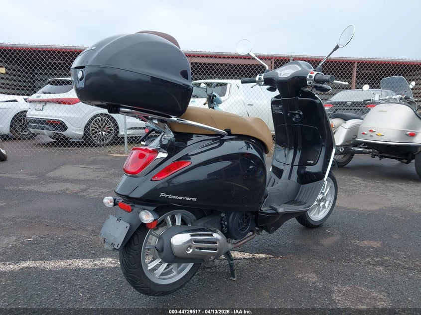 2023 Vespa - VIN ZAPM818G1P5910012 IAAI salvage auction — LEFT SIDE, Clear (Hawaii), sold $1,400 on 2026-07-07 (photo 4)