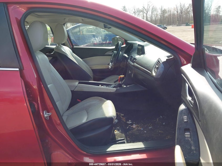 2017 Mazda 3 VIN JM1BN1W3XH1138183 IAAI salvage auction — RIGHT FRONT, Salvage - Greater Than 75% (Maryland), sold $1,750 on 2026-07-29 (photo 5)