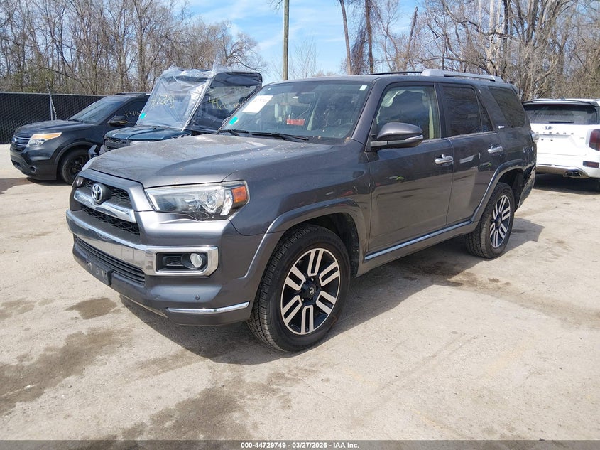 2014 Toyota 4runner VIN JTEBU5JR3E5190678 IAAI salvage auction — REAR END, Wait Title, sold $11,500 on 2026-07-29 (photo 2)