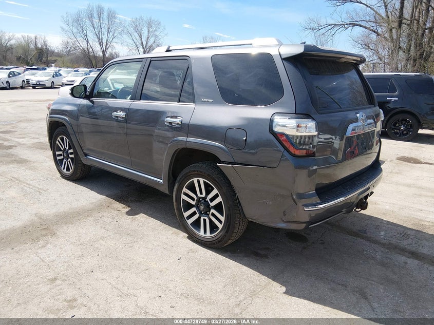 2014 Toyota 4runner VIN JTEBU5JR3E5190678 IAAI salvage auction — REAR END, Wait Title, sold $11,500 on 2026-07-29 (photo 3)