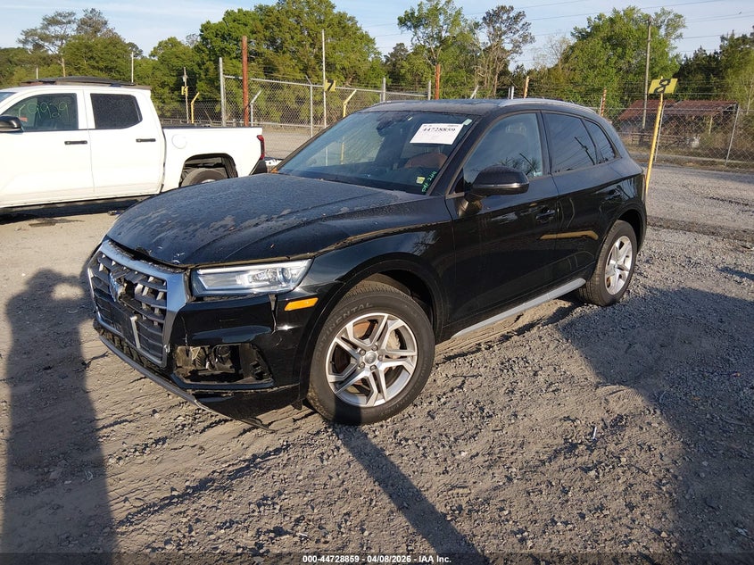 2018 Audi Q5 VIN WA1ANAFY8J2169269 IAAI salvage auction — FRONT END, Wait Title, sold $6,600 on 2026-07-21 (photo 2)
