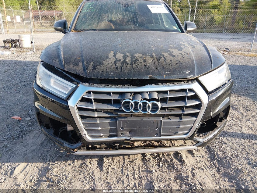 2018 Audi Q5 VIN WA1ANAFY8J2169269 IAAI salvage auction — FRONT END, Wait Title, sold $6,600 on 2026-07-21 (photo 6)
