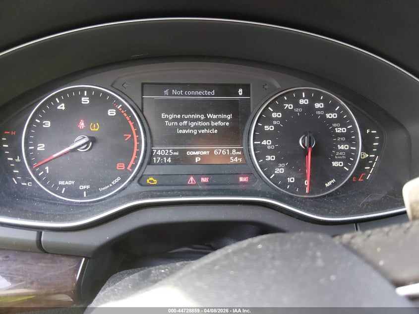 2018 Audi Q5 VIN WA1ANAFY8J2169269 IAAI salvage auction — FRONT END, Wait Title, sold $6,600 on 2026-07-21 (photo 7)