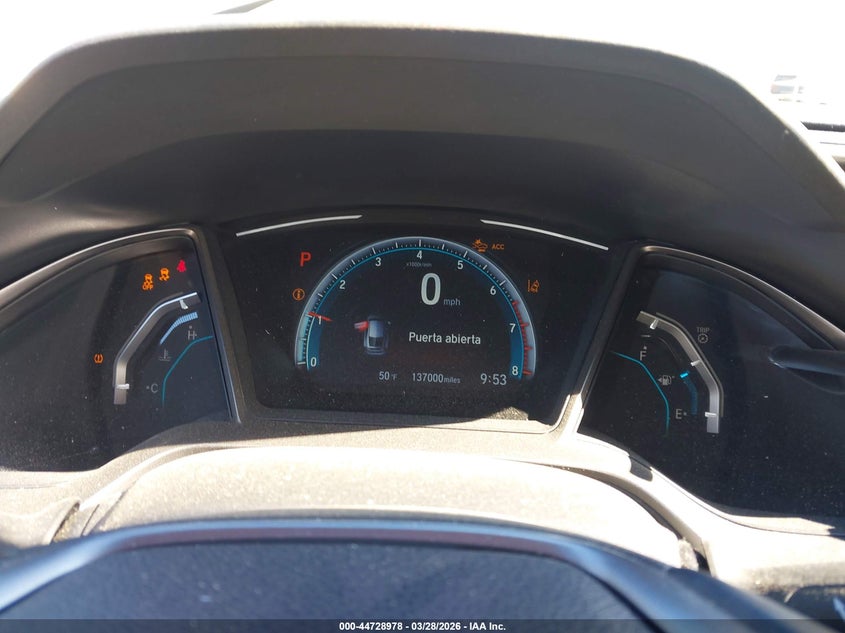 2020 Honda Civic VIN SHHFK7H64LU221109 IAAI salvage auction — FRONT END, Salvage (Tennessee), sold $25 on 2026-07-29 (photo 7)
