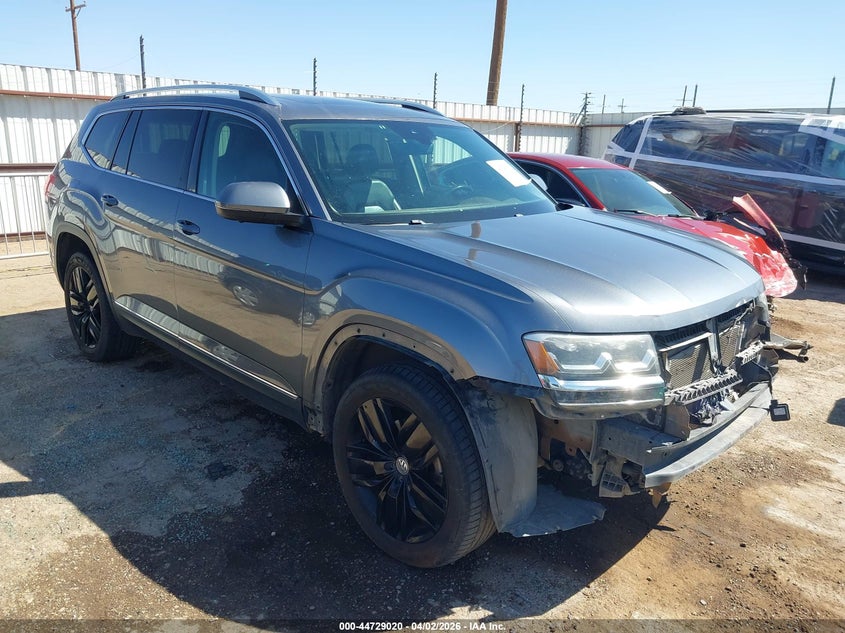 2018 Volkswagen Atlas VIN 1V2NR2CA2JC524650 IAAI salvage auction — FRONT END, Wait Title, sold $3,050 on 2026-07-19 (photo 1)