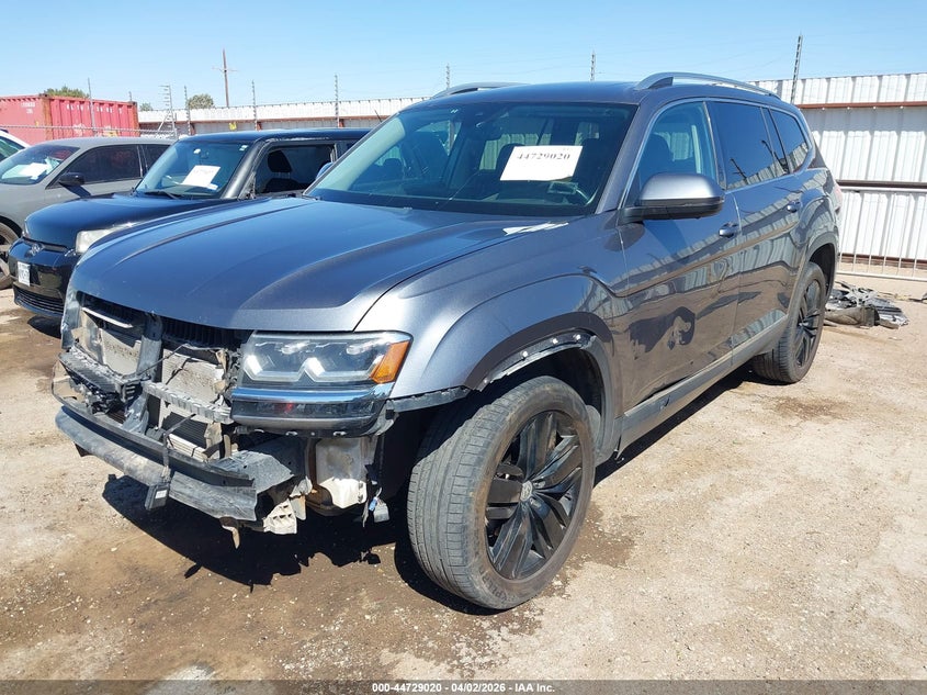 2018 Volkswagen Atlas VIN 1V2NR2CA2JC524650 IAAI salvage auction — FRONT END, Wait Title, sold $3,050 on 2026-07-19 (photo 2)