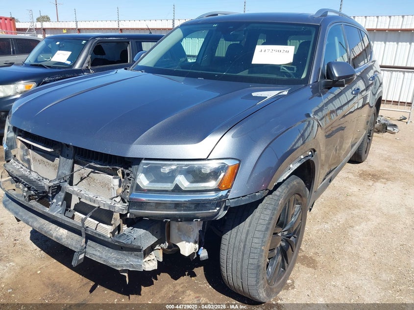 2018 Volkswagen Atlas VIN 1V2NR2CA2JC524650 IAAI salvage auction — FRONT END, Wait Title, sold $3,050 on 2026-07-19 (photo 6)