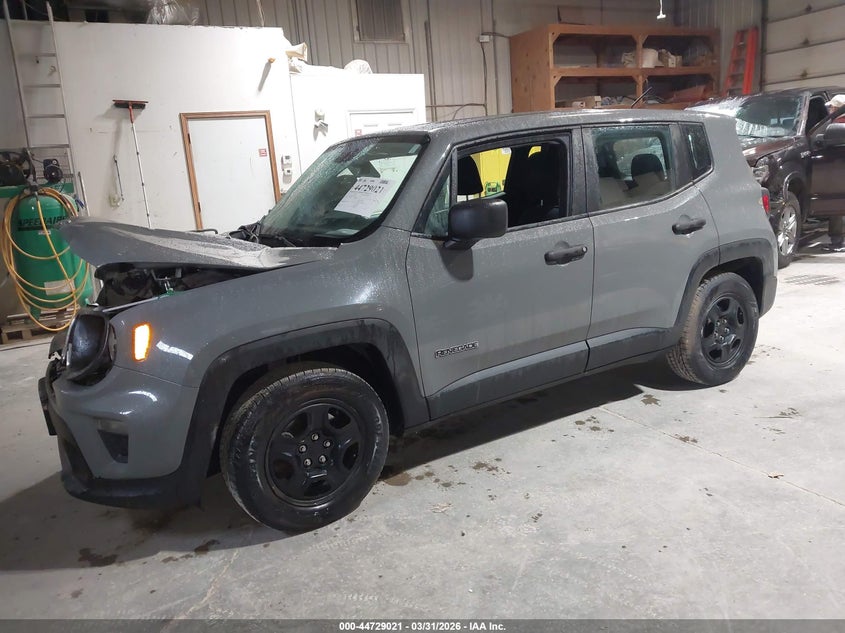 2020 Jeep Renegade VIN ZACNJAAB7LPL22199 IAAI salvage auction — FRONT END, Wait Title, sold $800 on 2026-07-15 (photo 2)