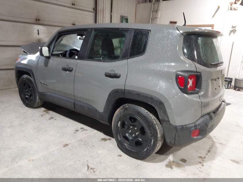 2020 Jeep Renegade VIN ZACNJAAB7LPL22199 IAAI salvage auction — FRONT END, Wait Title, sold $800 on 2026-07-15 (photo 3)