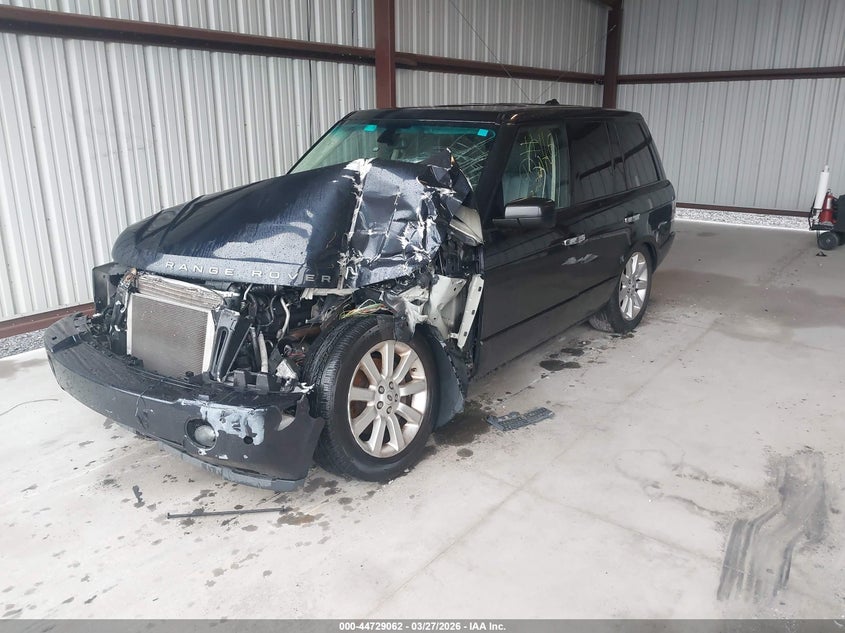 2007 Land rover RANGE ROVER VIN SALMF13447A261360 IAAI salvage auction — FRONT END, Salvage - Greater Than 75% (Maryland), sold $50 on 2026-07-20 (photo 2)