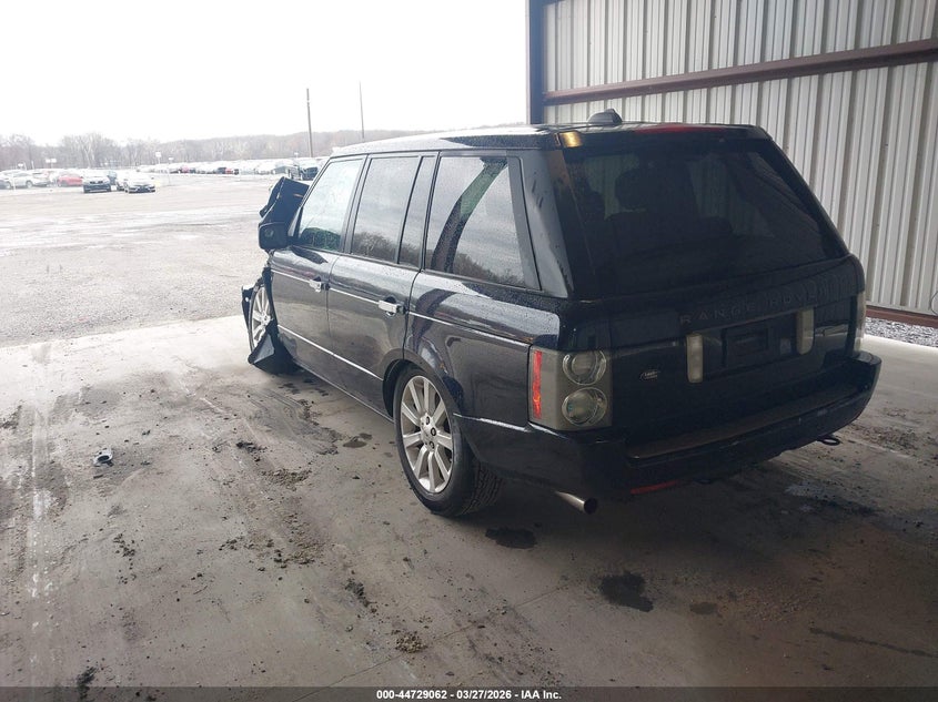 2007 Land rover RANGE ROVER VIN SALMF13447A261360 IAAI salvage auction — FRONT END, Salvage - Greater Than 75% (Maryland), sold $50 on 2026-07-20 (photo 3)
