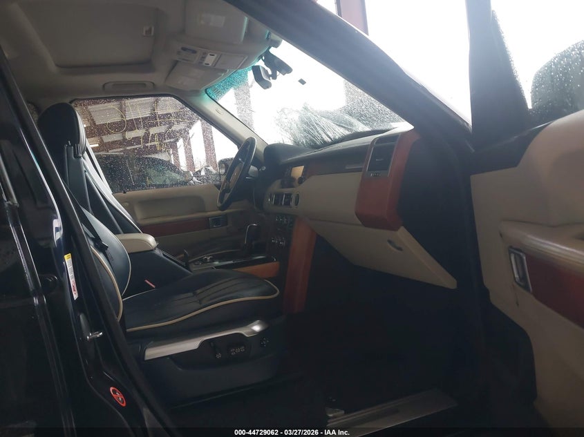2007 Land rover RANGE ROVER VIN SALMF13447A261360 IAAI salvage auction — FRONT END, Salvage - Greater Than 75% (Maryland), sold $50 on 2026-07-20 (photo 5)