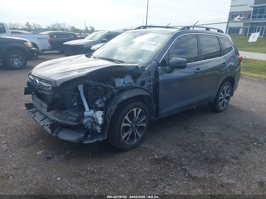 2023 Subaru Forester VIN JF2SKAPC6PH506180 IAAI salvage auction — RIGHT SIDE, Original (Texas), sold $6,400 on 2026-07-21 (photo 2)
