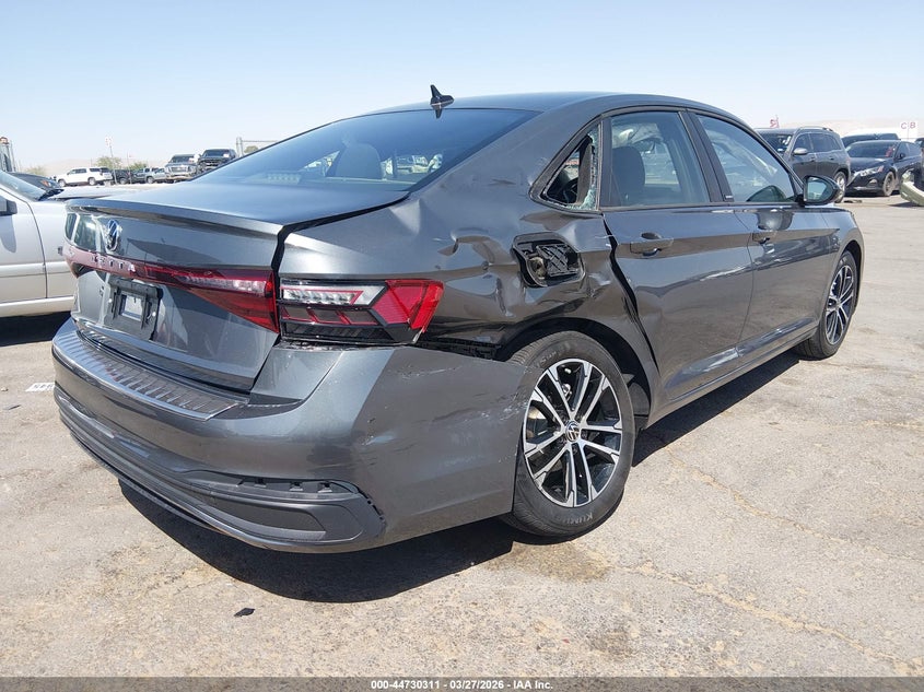 2026 Volkswagen Jetta VIN 3VWBW7BUXTM034672 IAAI salvage auction — RIGHT REAR, Original (Texas), sold $6,750 on 2026-07-20 (photo 4)