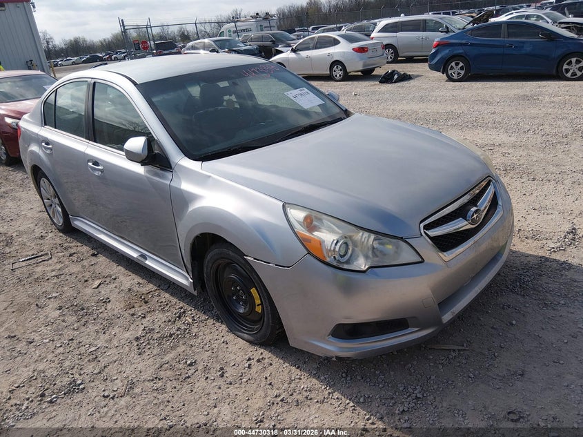 2012 Subaru LEGACY VIN 4S3BMCJ6XC3039201 IAAI salvage auction — RIGHT FRONT, Wait Title, sold $275 on 2026-07-20 (photo 1)