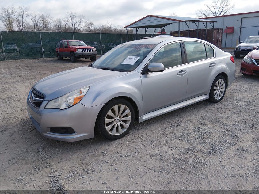 2012 Subaru LEGACY VIN 4S3BMCJ6XC3039201 IAAI salvage auction — RIGHT FRONT, Wait Title, sold $275 on 2026-07-20 (photo 2)
