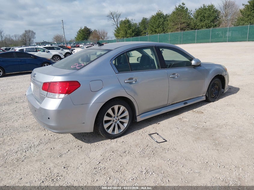 2012 Subaru LEGACY VIN 4S3BMCJ6XC3039201 IAAI salvage auction — RIGHT FRONT, Wait Title, sold $275 on 2026-07-20 (photo 4)
