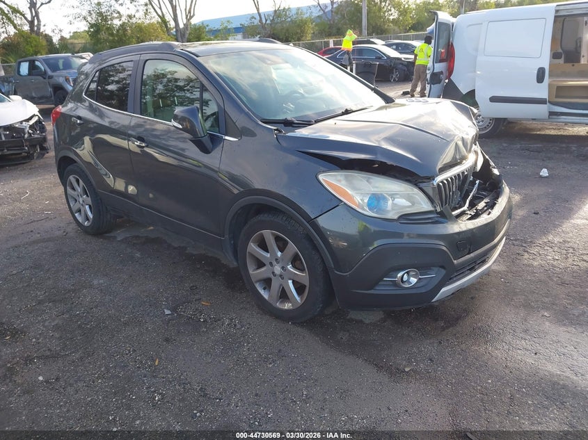 2016 Buick Encore VIN KL4CJDSB4GB584959 IAAI salvage auction — FRONT END, Rebuildable (Florida), sold $850 on 2026-07-20 (photo 1)