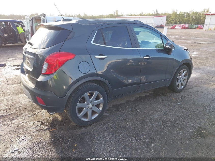 2016 Buick Encore VIN KL4CJDSB4GB584959 IAAI salvage auction — FRONT END, Rebuildable (Florida), sold $850 on 2026-07-20 (photo 4)