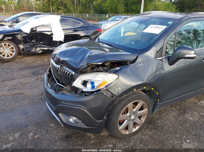 2016 Buick Encore VIN KL4CJDSB4GB584959 IAAI salvage auction — FRONT END, Rebuildable (Florida), sold $850 on 2026-07-20 (photo 6)