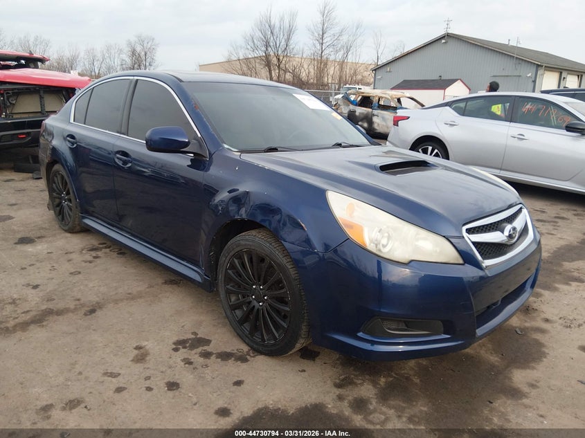 2010 Subaru LEGACY VIN 4S3BMFK6XA1215222 IAAI salvage auction — LEFT REAR, Salvage (Ohio), sold $400 on 2026-07-12 (photo 1)